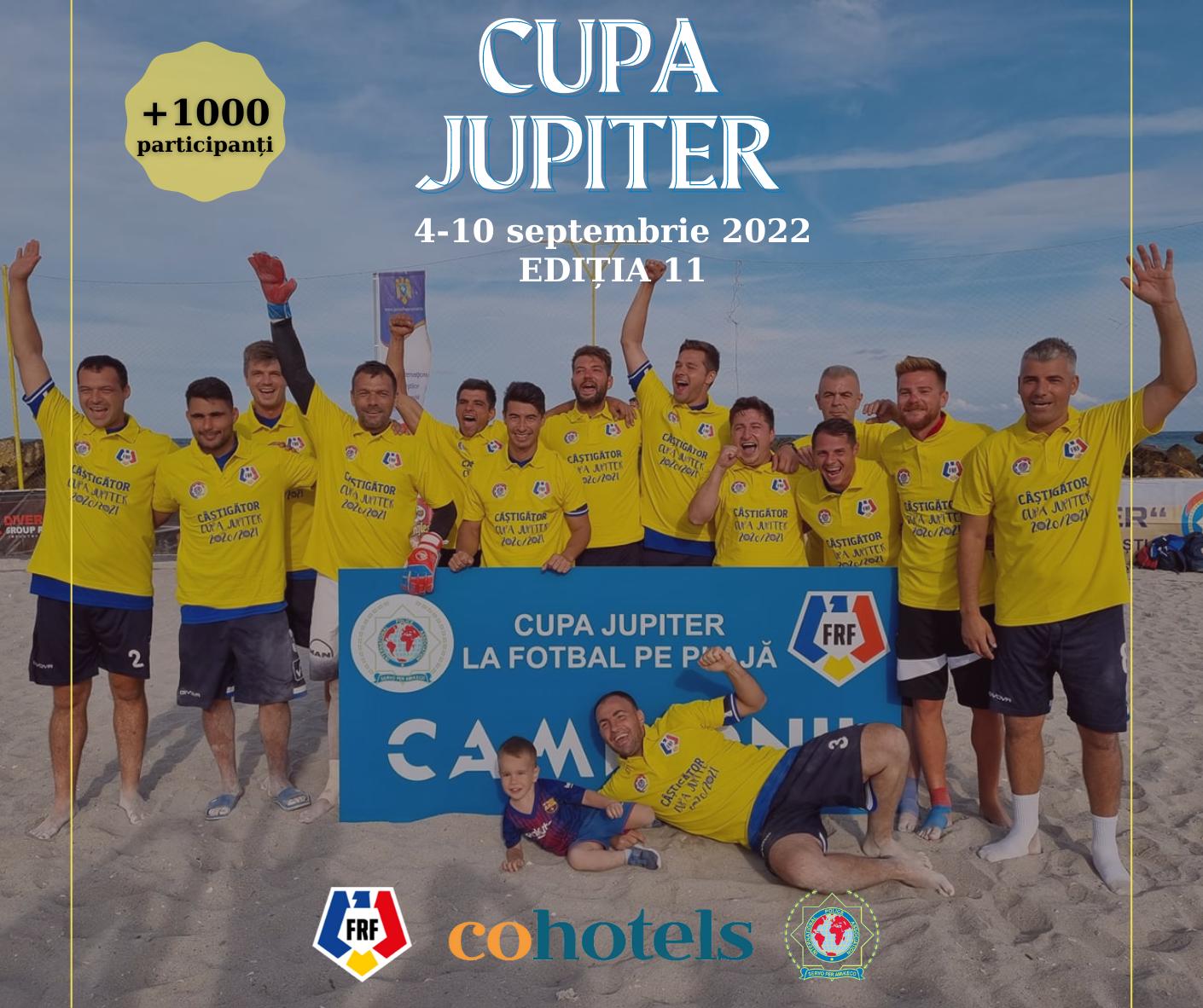 Fotbal pe plajă: Cupa Jupiter 2022!