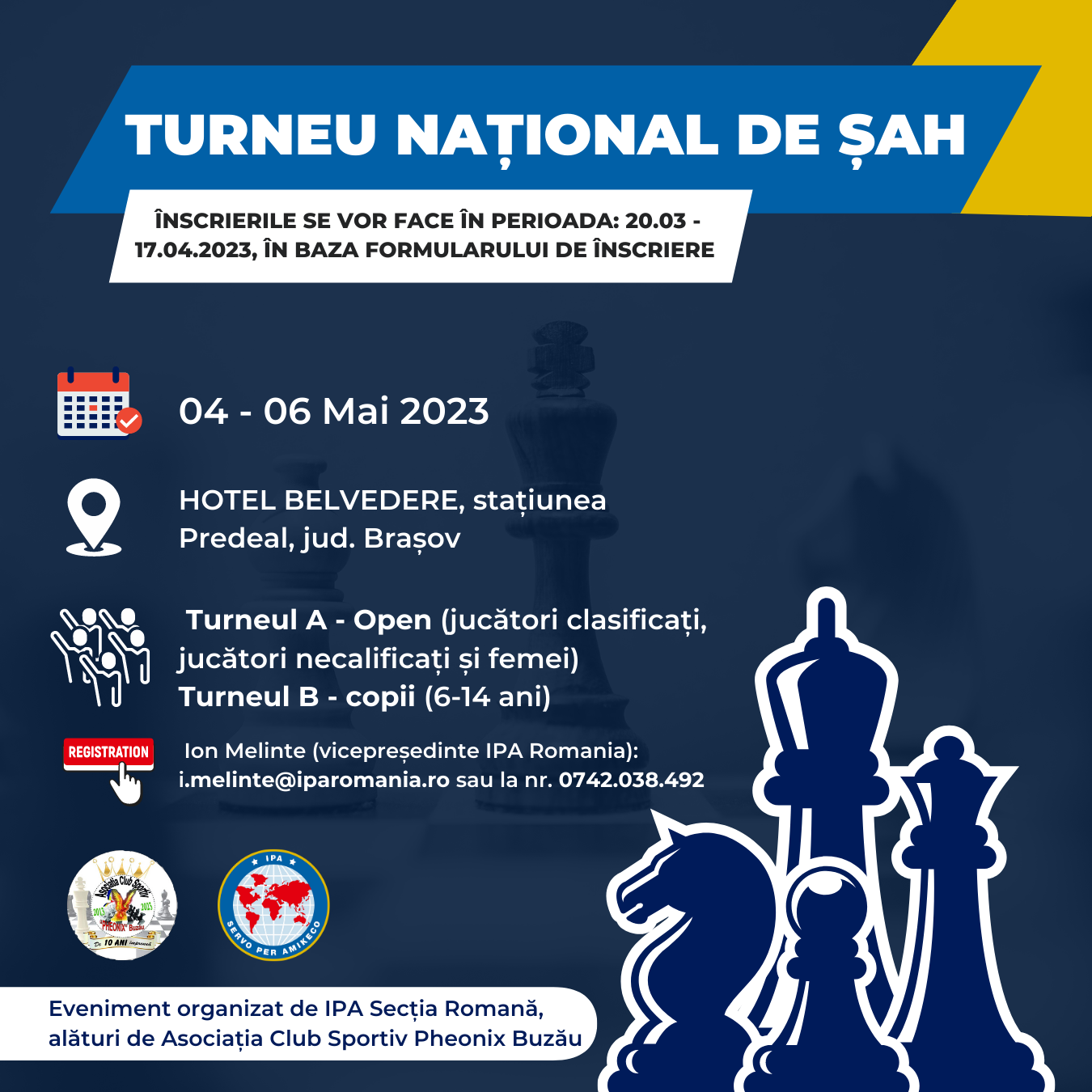 IPA Romania organizează Turneu Național de Șah la Predeal!
