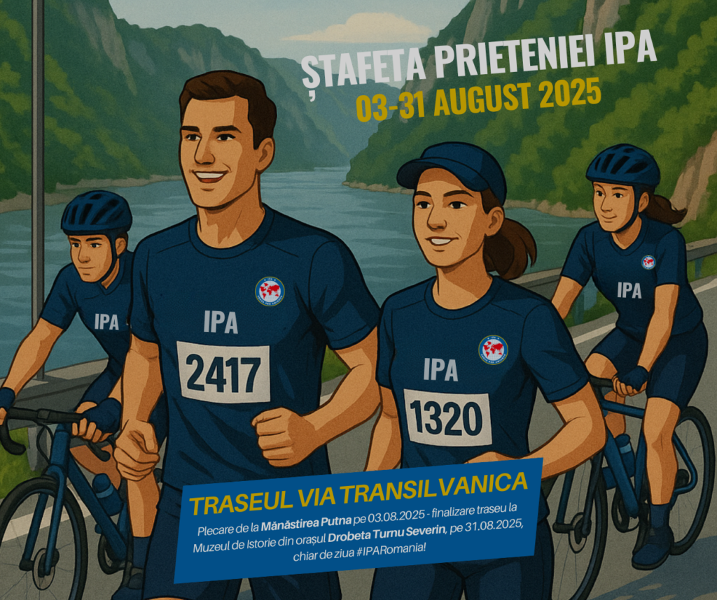 IPA România organizează Ștafeta Prieteniei pe Via Transilvanica, între 3 – 31 august 2025