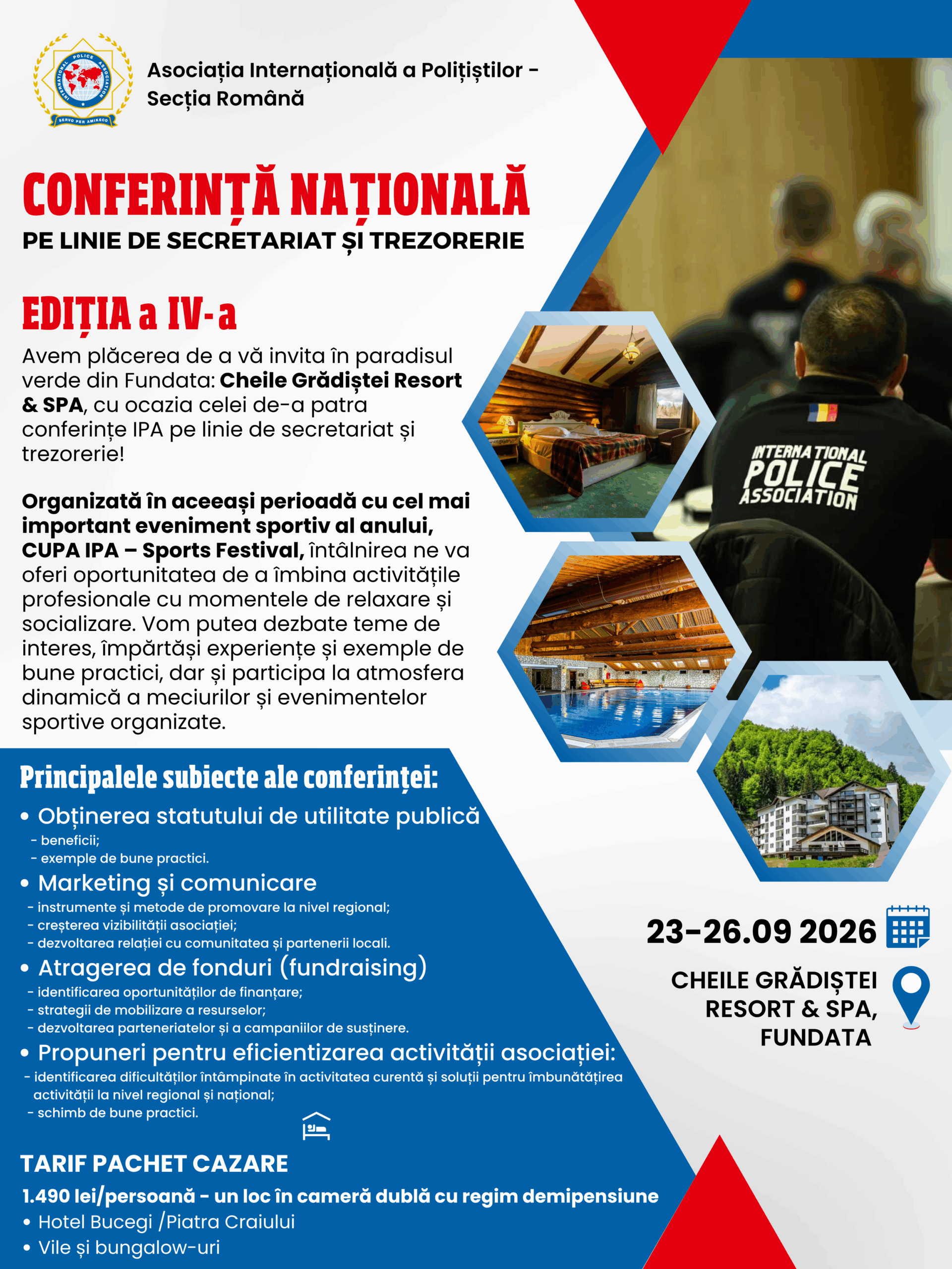 Conferința Națională pe Linie de Secretariat și Trezorerie – ediția a IV-a