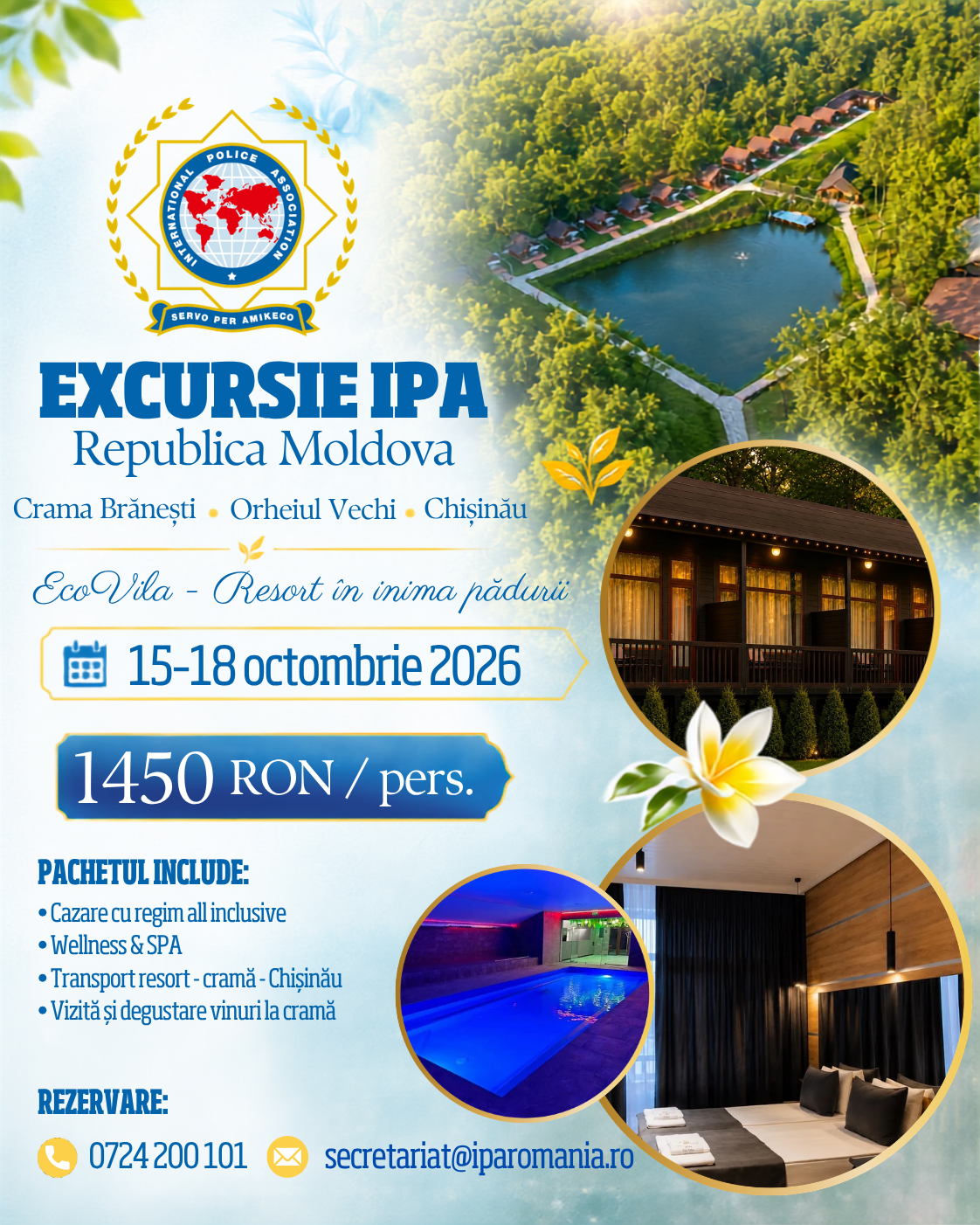 Excursie IPA în Republica Moldova | 15–18 octombrie 2026